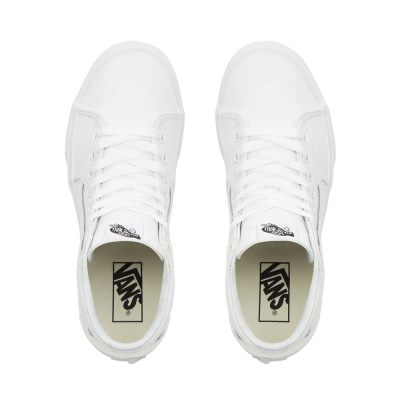 Vans Sk8-Hi Platform 2.0 - Kadın Bilekli Ayakkabı (Beyaz)
